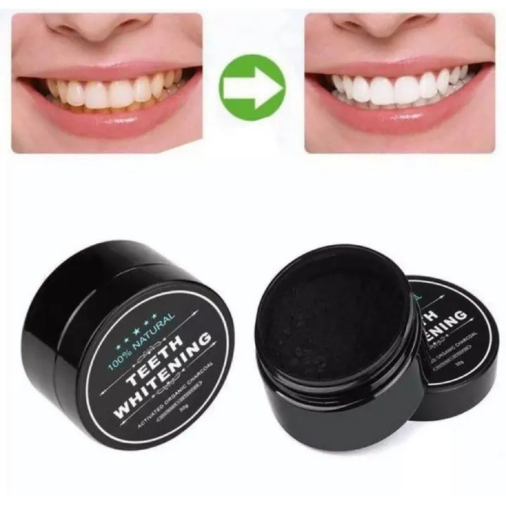 Charcoal Activated Organic Teeth Whitening powder | Charcoal Powder Teeth Whitener