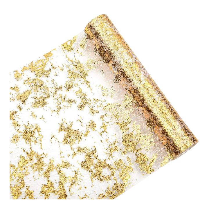 Certiou Table Runner Decor Sparkling Sequin Table Runner for Home Party Decoration Fine Craftsmanship Bronzing Table Cloth Glittery for Table