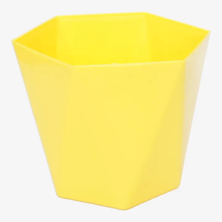 Yellow%20Gem%20%20Plastic%20Diamond%20Design%20Flower%20Pot,%20Gamala%20Size-%20%204002%207%20Inch%20-%20Image%203