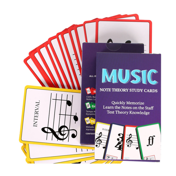 Music%20Flash%20Cards%20Colored%20Copper%20Plate%20Paper%20Piano%20Color%20Coded%20-%20Image%204