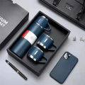 500ml Stainless Steel Vacuum Flask & Thermos Set – Insulated Hot Water Bottle with Elegant Gift Packaging. 