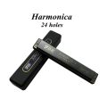 Harmonica 24 Hole 48 Tones C Key with Case, Diatonic Harmonica for Beginner, Adult, Kids - Musical Instruments. 