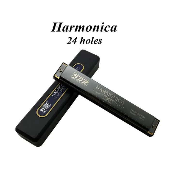 Harmonica%2024%20Hole%2048%20Tones%20C%20Key%20with%20Case,%20Diatonic%20Harmonica%20for%20Beginner,%20Adult,%20Kids%20-%20Musical%20Instruments%20-%20Image%203