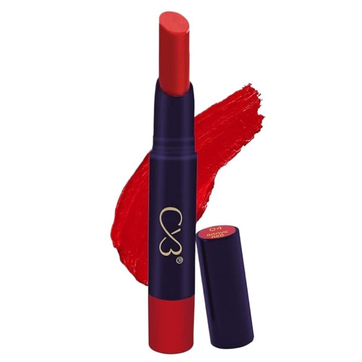 CVB%2004%20Brave%20red%20Lip%20Lock%20No%20Transfer%20Matte%20Lipstick,%20Waterproof%20and%20Full-Pigmented,%20Transfer-Proof%20Smudge-Proof%20Lip%20Colour%20-%20Image%203
