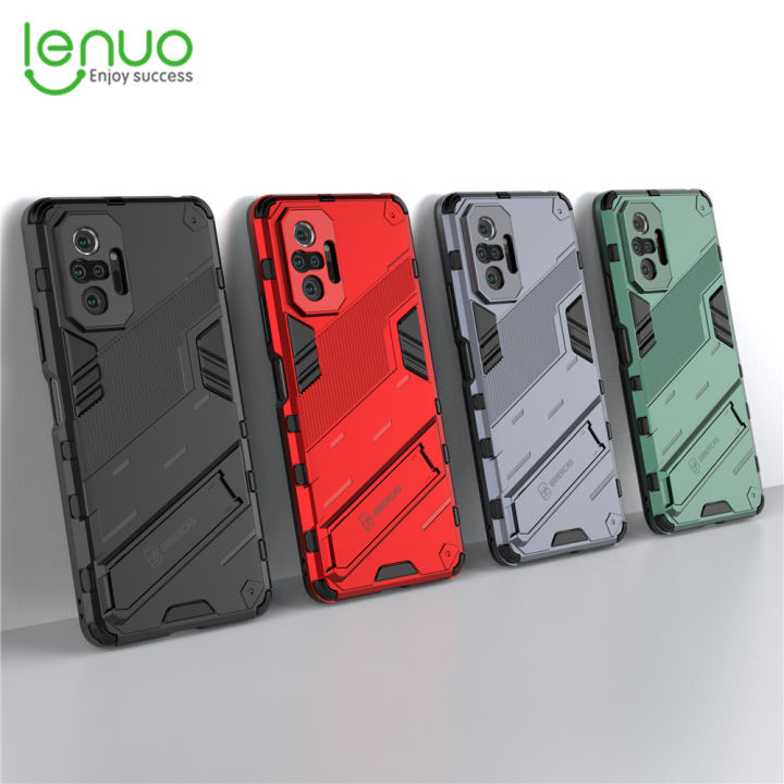 Lenuo%20Punk-Casing%20For%20Xiaomi%20Redmi%20Note%2010%20Pro%20/%20Redmi%20Note%2010%20Pro%20Max%20Back%20Cover%20Eight-Color%20Anti-Fall%20And%20Anti-Slip%20Phone%20Bracket%20Lens%20Protection%20Cover%20Lovers%20Case%20-%20Image%203