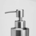 Multipurpose Cylindrical Countertop Sink Soap Dispenser 250ml/350ml/550ml Manually Pressing Emulsion Bottle Stainless Steel High Quality Liquid Soap Bottle Hand Sanitizer. 
