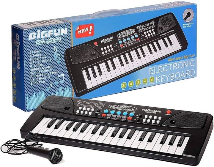 36 Keys Bigfun Electronic Piano Keyboard with Microphone – BF-430A1 | Perfect for Beginners & Kids