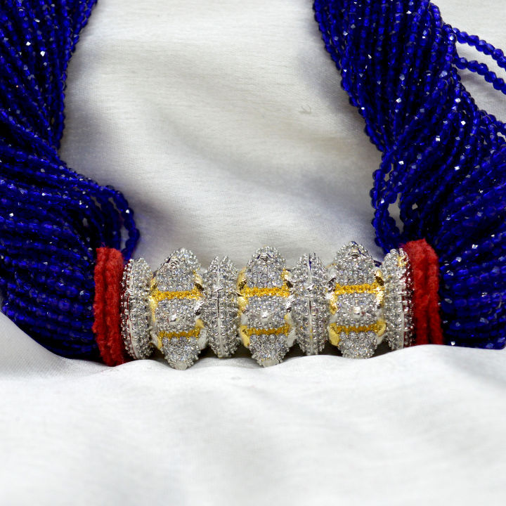 Jewels%20of%20Nepal%20Australian%20Diamond%20/%20American%20Diamond%205A%20Grade%20%20Studded%20Maili%20Tilahari%20/%20Tilhari%20For%20Women%20-%20Image%203