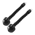 Heavy Duty Tricep Pull Down Cable Machine Attachment–2PCS Single Grip Rope for Gym Pulley Workout. 