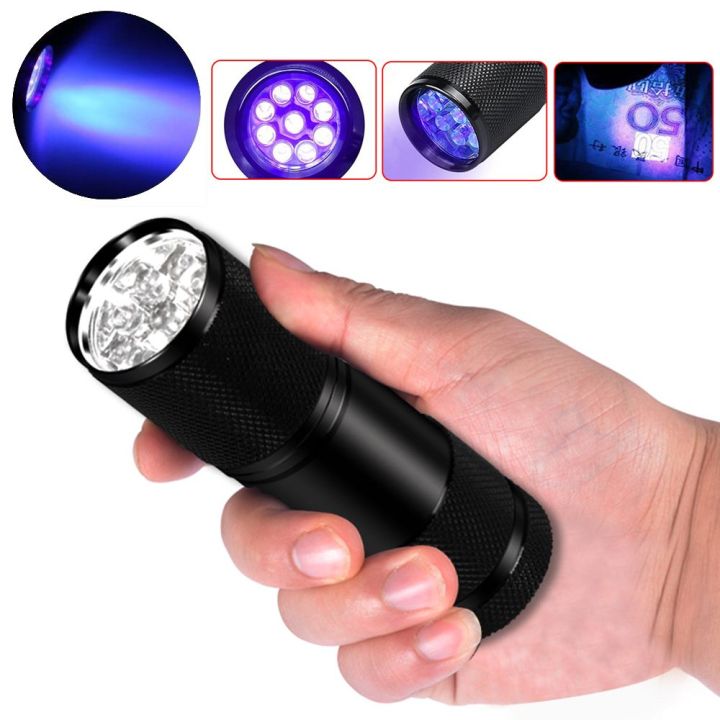 Waterproof%20Detection%20Light%20Invisible%20Ink%20Marker%20UV%20Torch%209%20LED%20Flashlight%20Purple%20Light%20Ultra%20Violet%20-%20Image%206