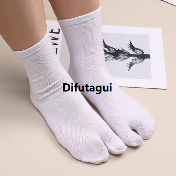 Difutagui%20Japanese%20Unisex%20Fiber%20Two%20Finger%20Socks%20Flip%20Flop%20Sandal%20Split%20New%20style%20Toe%20Tabi%20Ninja%20Geta%20Socks%20Deodorant%20Breathable%20Long%20Sock%20-%20Image%202
