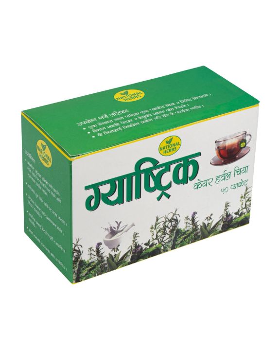 National Herbal Gastric tea- 50 tea bags