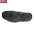 Run Shoes  Black Leather Plain Slip-on Official / Formal Shoe For Men (1560). 