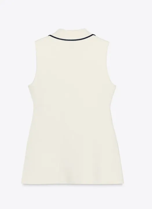 ZARA%20%20Trim%20Knit%20Waistcoat%20For%20Women%20-%20Image%207