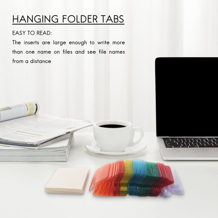 NAMUNY%2060%20Pcs%202%20Inch%20Hanging%20Folder%20Tabs%20and%20120%20Grids%20Inserts%20for%20Quick%20Identification%20of%20Hanging%20Files%20Hanging%20File%20Inserts%20-%20Image%202