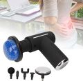 PBK Deep Tissue Massage Gun – Handheld Electric Muscle Massager with Hot & Cold Compress, Adjustable Speed Percussion Massager for Athletes, Gym, Home & Travel Use. 