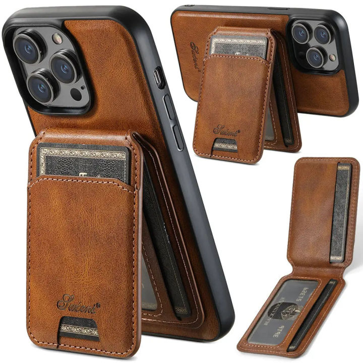 Retro Wallet Leather Case For iPhone 12 Pro Max Detachable