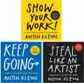 Steal Like an Artist , Keep Going , Show Your Work: 3-Book Set by Austin Kleon. 