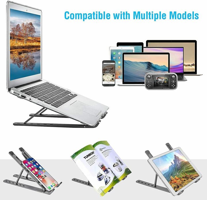 Aluminum%20Alloy%206-Level%20Adjustable%20Laptop%20Stand%20for%2010%20to%2017%20Inches%20Mackbook/Laptops%20-%20Image%204