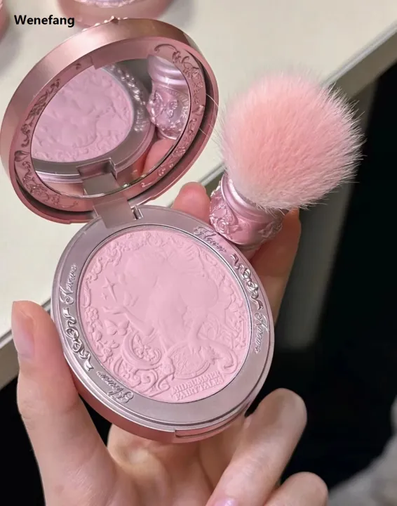 Wenefang%20Flower%20Knows%20Midsummer%20Night%20Embossed%20Blusher%20Cashmere%20Matte%20Powder%202025%20New%20Blush%20Natural%20Atmosphere%20Long-lasting%20Brightening%20Makeup%20-%20Image%205