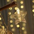 20L+20L Photo Star Clip Lights LED Photo Hanging Light Star Shape Decoration. 