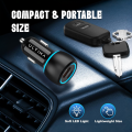 Ultima Rapid 75W PD+QC Car Charger Adapter With Dual Port | USB A (30W QC) + USB C (45W PD) | Supports All Model Tablet and Mobiles | Premium Built | 1 Year Brand Warranty. 