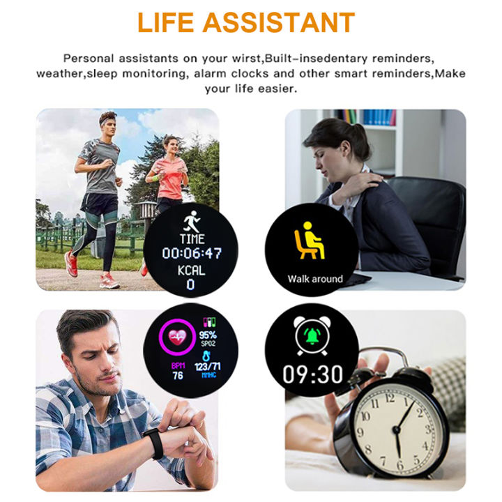 NEW%20WatchApple%20Redmi%20in%20Fitness%20Heart%20Rate%20Watch%202022Y68%20Smart%20Watch%20Men's%20Women's%20Smart%20Monitor%20Sports%20Band%20for%20Xiaomi%20Android%20iPhone%20-%20Image%204