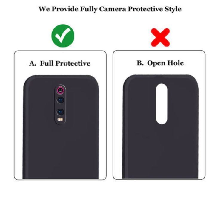 Back%20Case%20for%20Mi%20Redmi%20K20%20/%20K20%20Pro%20Liquid%20Silicone%20Cover%20With%20TPU%20&%20Matte%20Finish%20-%20Black%20-%20Image%203