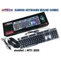 Hi-Tech HTI 200 RGB Gaming Keyboard Mouse Combo. 