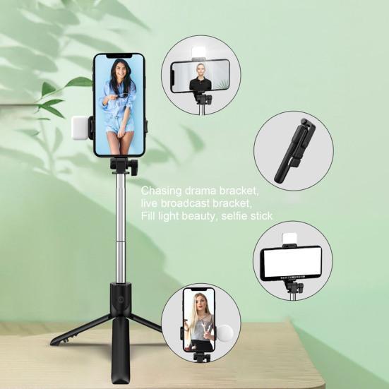 R1S Adjustable 3 In 1 Multifunctional Selfie Stick / Tripod