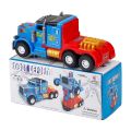 Transformers Optimus Prime Toy Autobot Automatic Robot To Truck Converting Light And Music Truck Toy For Kids. 