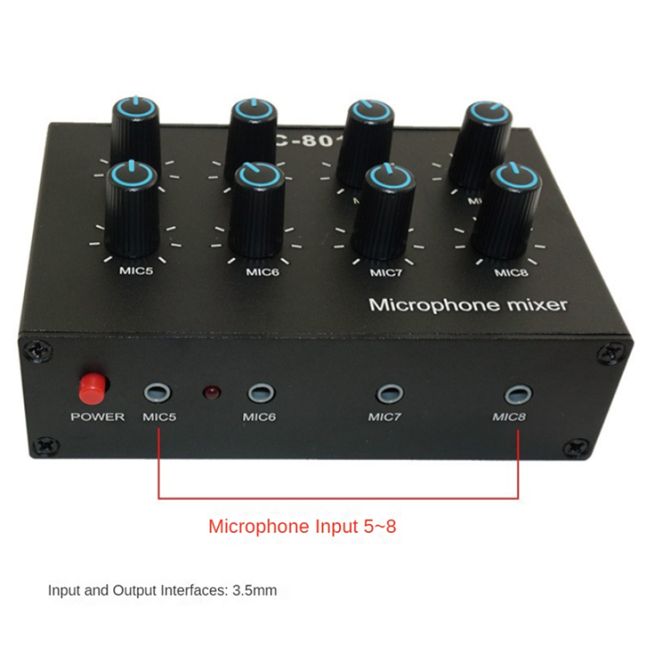 Spreeshop%20-801%20Condenser%20Microphone%20Expander%208%20Channel%203.5mm%20Microphone%20Mixer%20Multi-Channel%20Input%20Expander%20Hub%20-%20Image%206