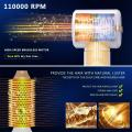 New style High Speed Hair Dryer Hair Heater Brushless Motor Ion Curling Iron Straight 7 in 1 Hair Dryer Professional Negative Comb Set. 