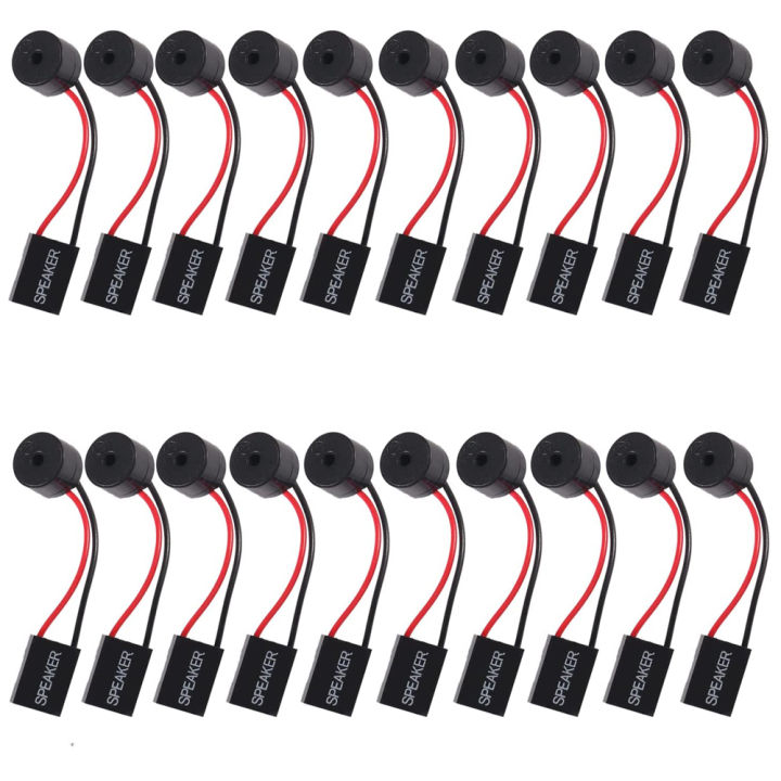 20Pcs Mini Plug Speaker For PC Interanal BIOS Computer Motherboard Mini ...