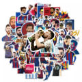 Artsy Home 25/50/100 Pcs Football Star Lionel Messi Stickers for Laptops Cellphone Guitar. 