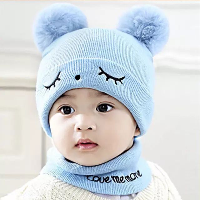 Baby winter hat and scarf online