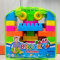 WonderBricks Builder Set – 58 Pcs Creative Toy Blocks for Boys & Girls. 