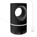 USB LED Mosquito Lamp UV Electric Anti Mosquito Repellent Mosquito Trap Insect Pest Tool for Home Black. 