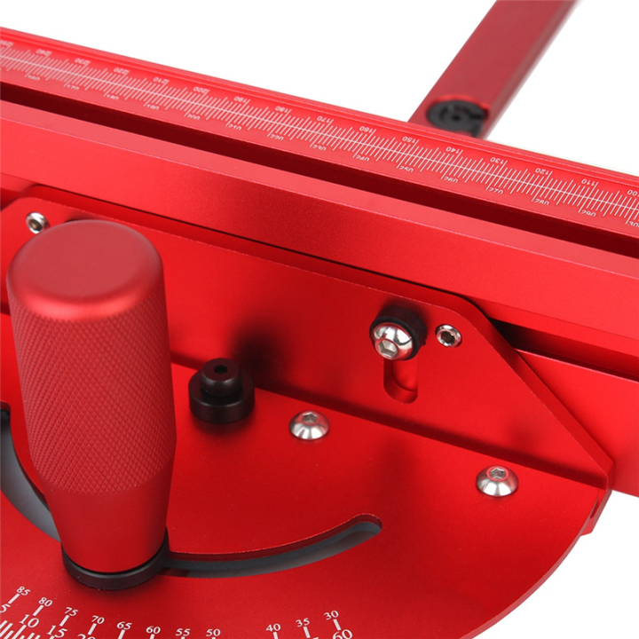 1 Set Miter Gauge and Fence, Table Saw Miter Gauge, with Track Stop ...