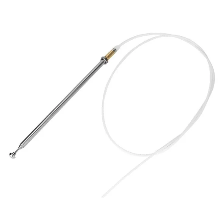 MIHAWK Power Antenna Mast For Mercedes W140 W124 W202 W210 R129 - Chrome, Replaces 1408270001