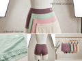 Seamless Boxer Panty for Women(Pack Of 4). 