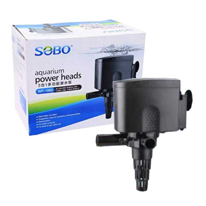 SOBO 20 Watt Aquarium Submersible Power Head Pump Filter WP-1880
