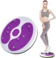 Waist Twister, Multifunction Waist Twisting Disc Body Aerobic Exercise Figure Trimmer Balance Rotating Board - Blue. 
