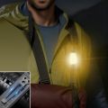 Small Portable Mini Flashlight Rechargeable Super Bright Emergency Work Light Multi-Mode Compact Hat clip Lamp Home Use. 