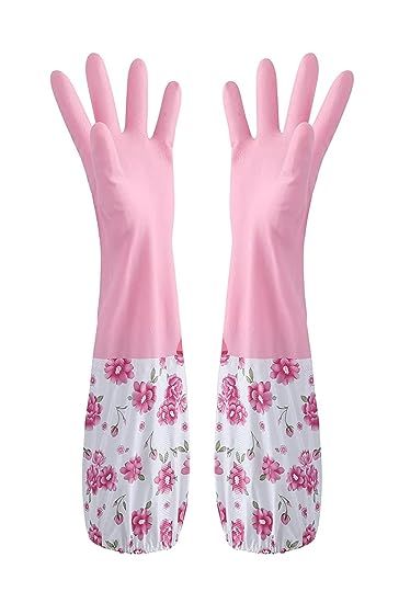 Floral/Car%20Pattern%20Latex%20Dishwashing%20Gloves,%20Anti-Slip%20Waterproof%20Cleaning%20Gloves%20-%201%20Pair%20-%20Image%205
