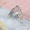 Mini Make-Up Compact Pocket Flowers Two-side Folding Vintage Cosmetic Mirrors GENGLI. 