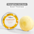 Earth Rhythm Milk Protein Shampoo Bar For Volume & Bounce (Tin Box)  Hair Growth & Anti Hair Fall  Sulfate & Paraben Free - 80 Gm. 