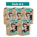 Bambo Nature Baby Diapers Size 5 XL (11–17 kg) – 19 pcs (Pack of 5) Pants Style | Eco-Friendly, Soft & Sensitive Skin Safe Diapers. 