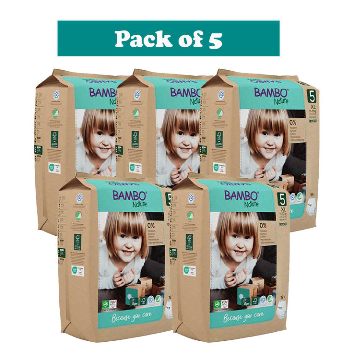 Bambo%20Nature%20Baby%20Diapers%20Size%205%20XL%20(11%E2%80%9317%20kg)%20%E2%80%93%2019%20pcs%20(Pack%20of%205)%20Pants%20Style%20%7C%20Eco-Friendly,%20Soft%20&%20Sensitive%20Skin%20Safe%20Diapers%20-%20Image%202