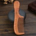 Sutuiying Natural Peach Wood Comb Household Wood Comb Anti static 2025 New Portable Men's and Women's Long Hair Massage Comb. 